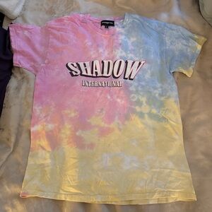 Shadow Hill Tie-Dye T-Shirt - Pink, Blue, Yellow